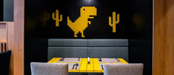 Интерьер ресторана Green & Grill — фото 15